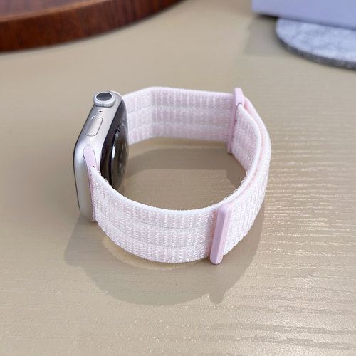 适用于苹果手表iwatch11表带applewatchs10代s9尼龙回环式8运动7男女款6编织5夏季4透气se3ultra手表替换腕带