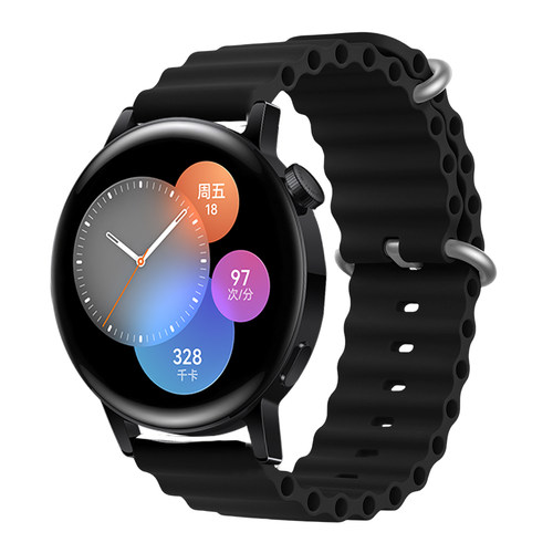 通用20/22mm海洋硅胶手表带