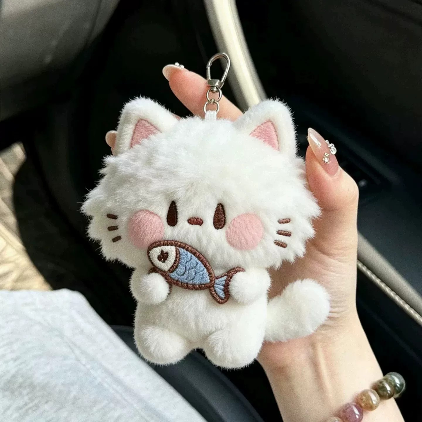 可爱毛绒小猫挂件玩偶包包挂件