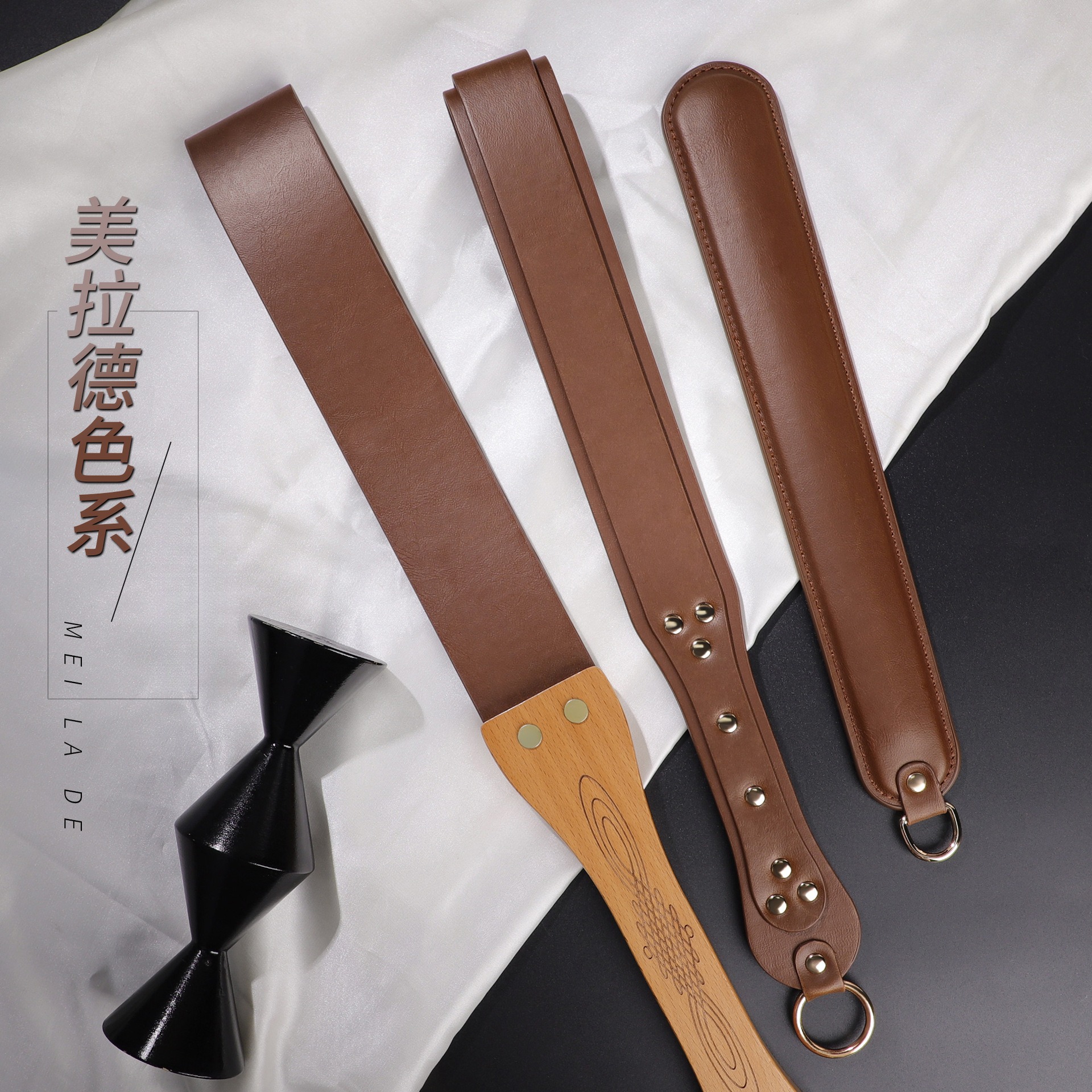 高端木柄响拍SP拍子工具马鞭