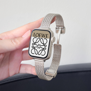 适用vivowatchgt表带新款金属磁吸扣vivowatch5精钢款手表带高级watch3智能2运动iqoowatchgt女款蓝牙版配件