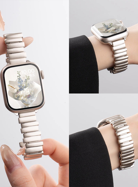 适用华为fit4/fit4pro手表表带新款高级感金属watchfit3手表带智能运动系列腕表fit2创意女款表链fit手环腕带