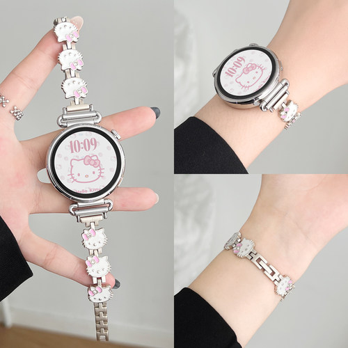 适用小米watch5表带新款金属kt猫