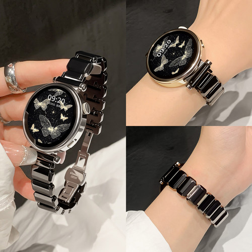 适用oppox3mini表带金属菱形方糖