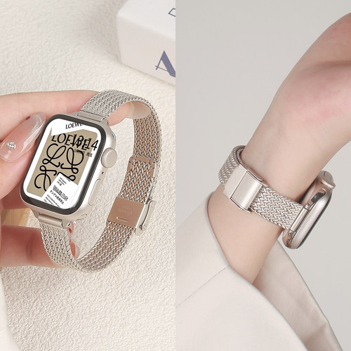 适用于小米9pro表带金属麦穗卡扣