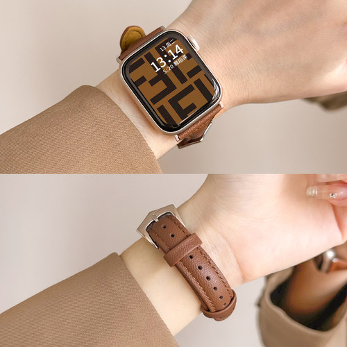 iwatchs11/10韩系小蛮腰真皮表带