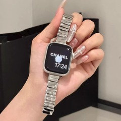 适用华为fit3手表表带新款金属不规则蝴蝶扣watchfit2手表带高级感女款专用腕表fit1智能电子运动替换手表链