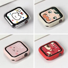 适用于iwatchs8/9表壳苹果iwatchs10手表applewatchse保护套se套watchs7保护壳硅胶框applewatch手表壳s9s8s7