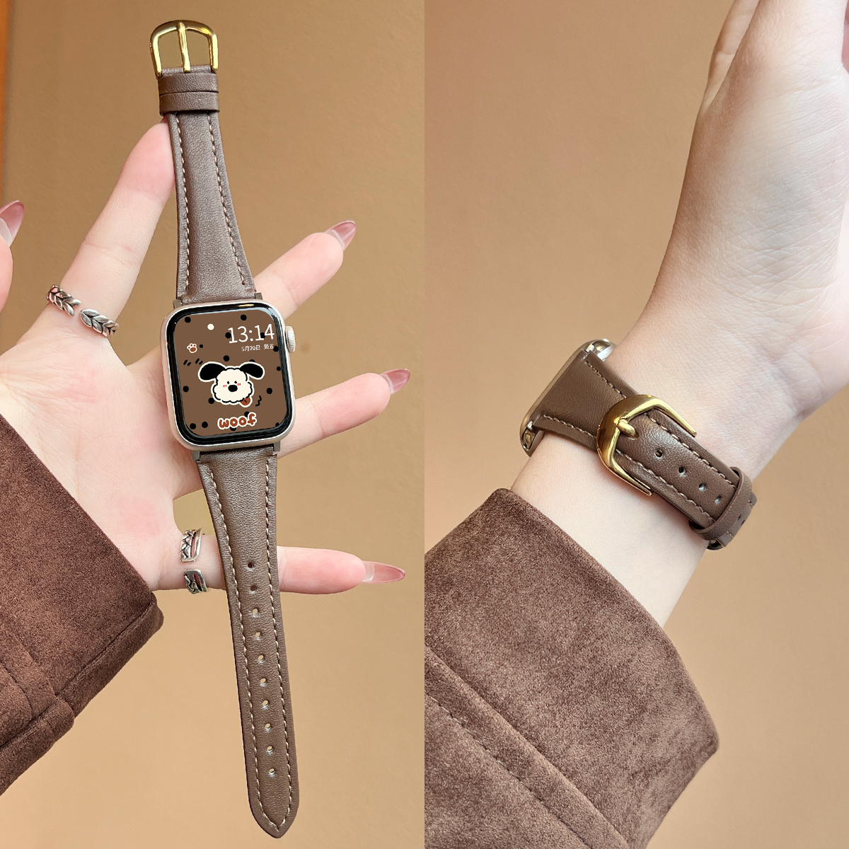 适用华为fit4/3表带超纤小蛮腰