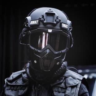 儿童夏令营战术背心多功能户外马甲防弹衣吃鸡头盔三级甲玩具装备