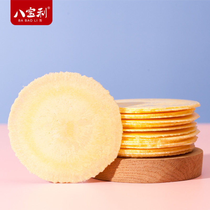 八宝利风吹饼红薯饼南瓜薄饼休闲办公小包装零食代餐早餐煎饼杂粮