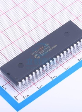 LCD驱动 TC7117CPL PDIP-40