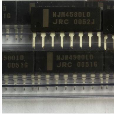 NJM4580L NJM4580LD SIPP8全新直插双运放无噪音频功放IC芯片