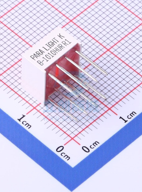 发光二极管/LED B-1010HUR 插件 PARALIGHT(光鼎)