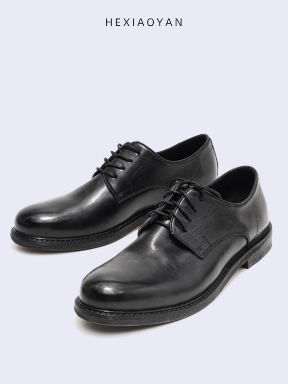 MENS BIG HEAD JAPANESE LEATHER SHOES BUSINESS SOFT LEATHER SOFT SOLE DRESS LEATHER SHOES BLACK LEATHER SUIT SHOES COWHIDE DERBY SHOES MEN