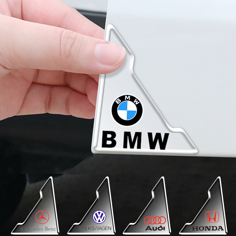 车门角防撞贴门边护角汽车防擦刮蹭贴通用车门防撞条开门保护