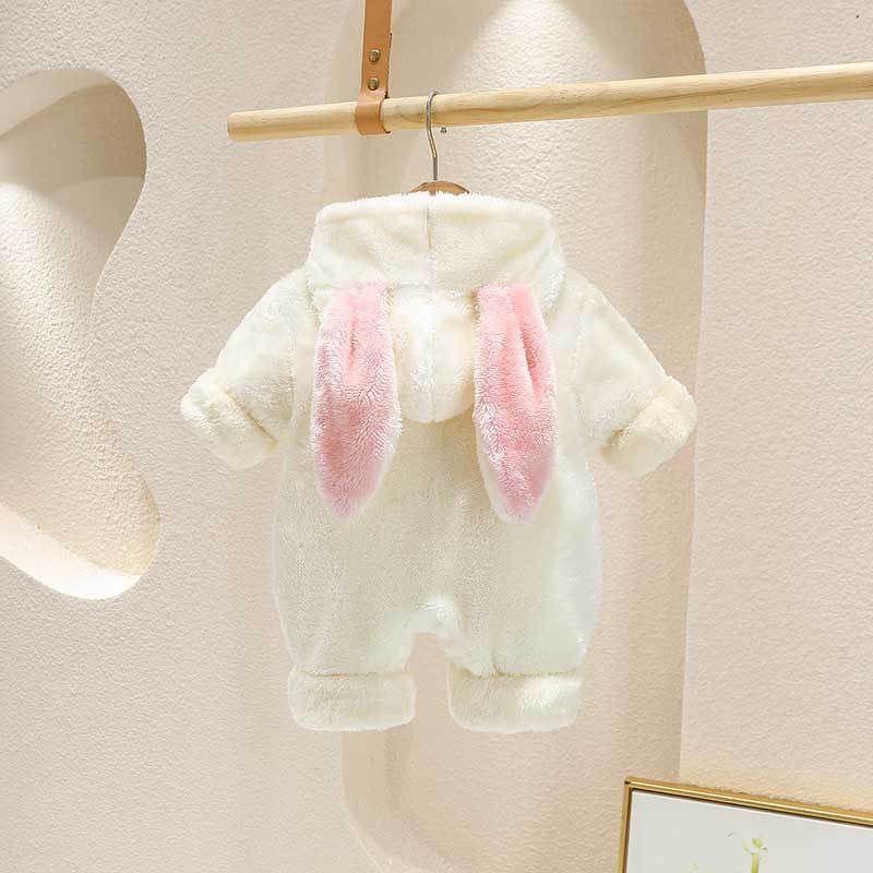 【40cm娃衣专属】婴儿连体衣冬加绒加厚男女宝宝冬装一番赏娃衣服