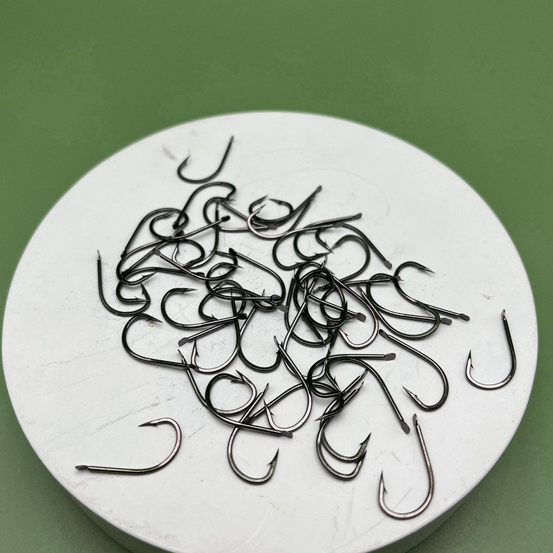 300枚伊豆伊势尼金袖鱼钩散装3号袖钩有倒刺无刺不跑鱼的鱼勾