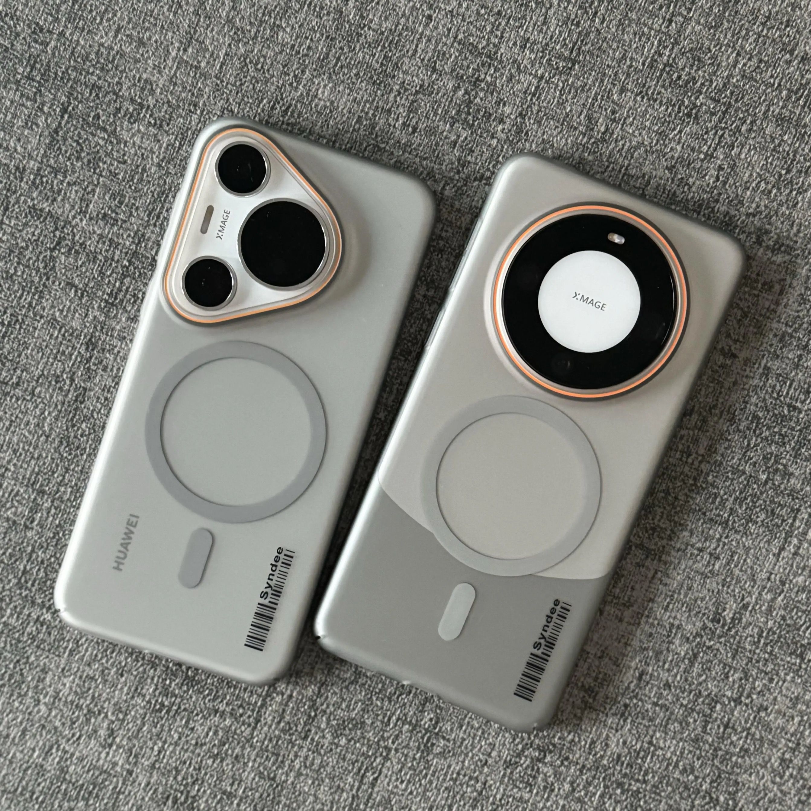 微磨砂字母PC磁吸壳适用荣耀Magic7手机壳Mate70/60Pro+无线充电Pura70Ultra防指纹P50e/P40高级感30半透明硬