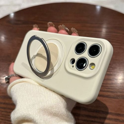 ip16液态硅胶旋转磁吸支架全包壳