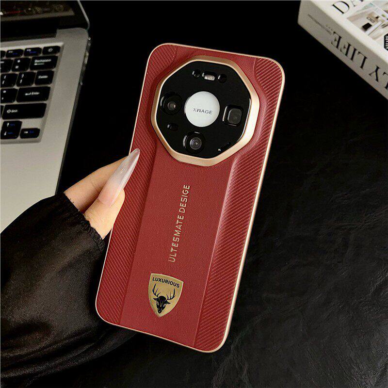 mt80pro鹿头斜纹电镀素皮全包壳