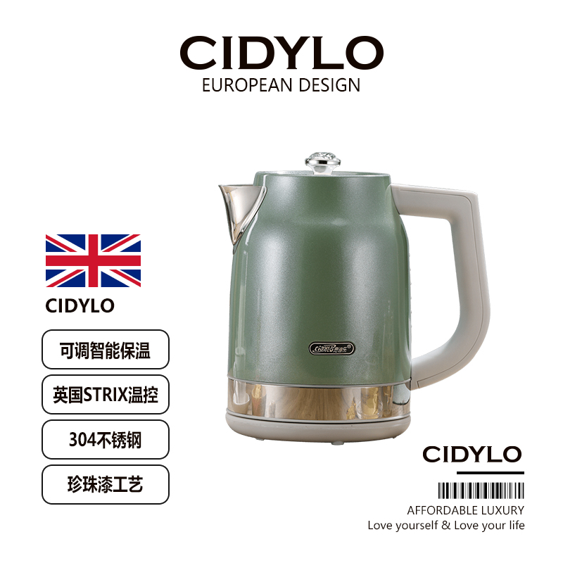 多功能调温一体大容量不锈钢水壶