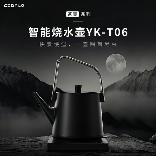 思迪乐手冲茶壶快煮慢温电热水壶