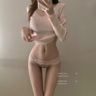 女 网纱蝴蝶结甜美纯欲蕾丝内裤 「LA」Bria·心笺梦章 静感系列