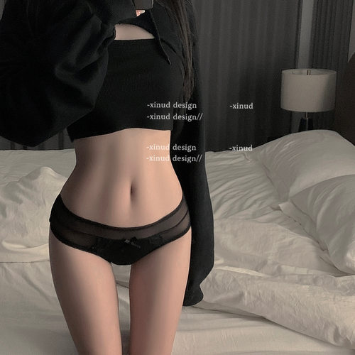 蝴蝶结内裤日常舒适女三角裤