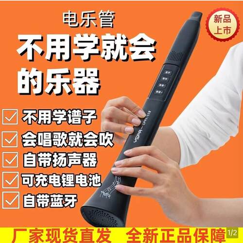 极可品牌不用学谱的乐器新款自带蓝牙会唱歌就会演奏自动档电乐管