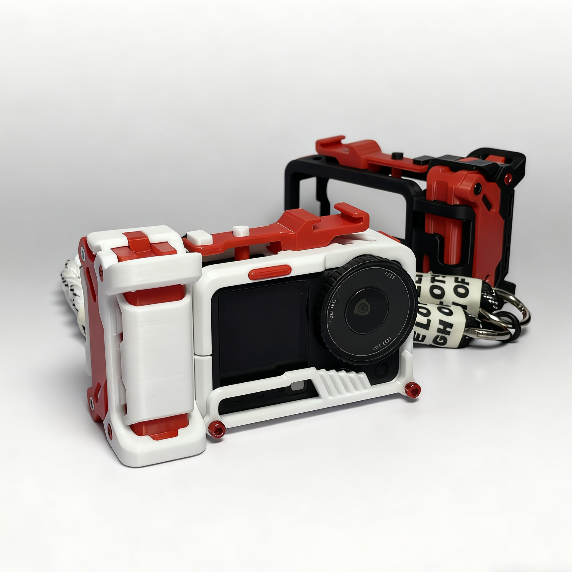 适配大疆Action6兔笼保护套/街拍手柄/运动相机防摔配件/摄影扩展