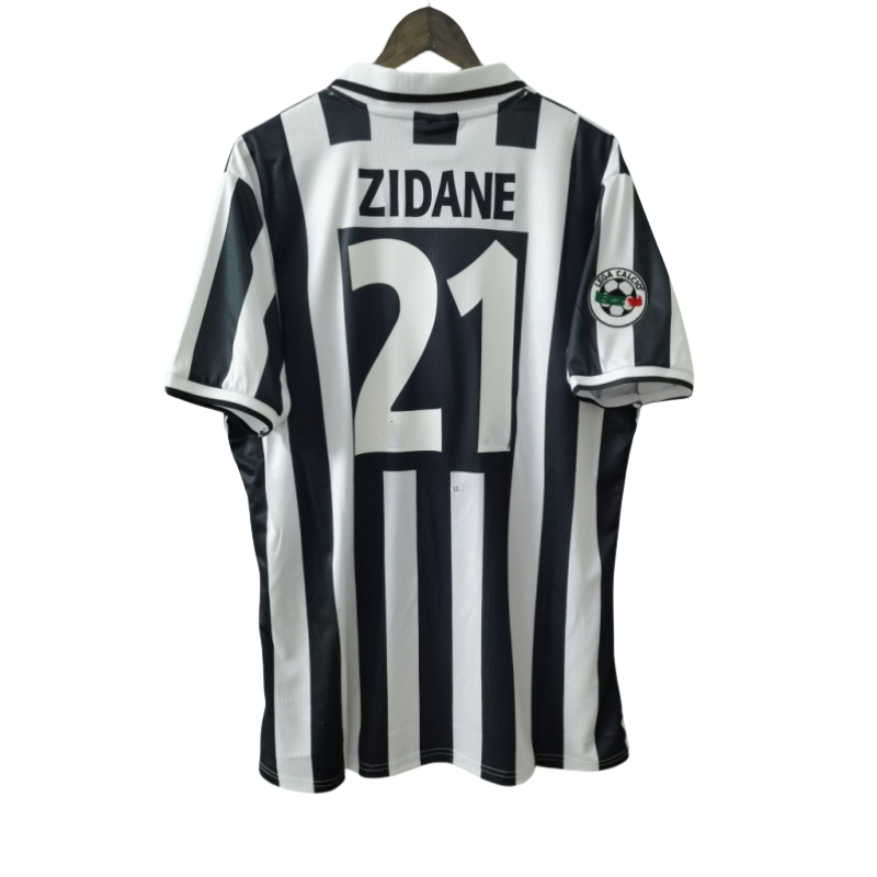 99 00 Juventus retro jersey ZIDANE football shirt del piero