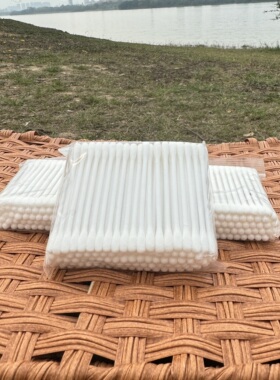 空心棒棉签空心管白色一次性美容化妆卸妆专用工业车间用订做棉棒