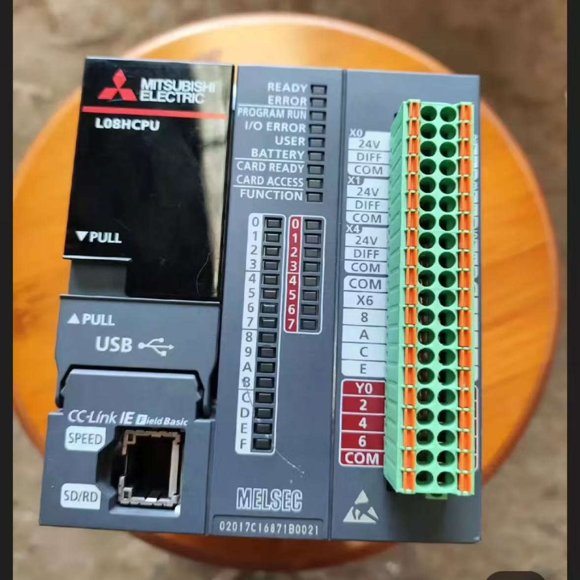 三菱L08H解密works3 L系列解密程序备份文件认证解密上载plc程序