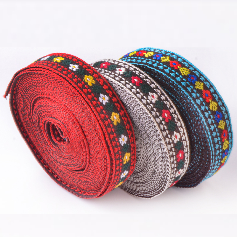 1.8cm宽民族风刺绣织带