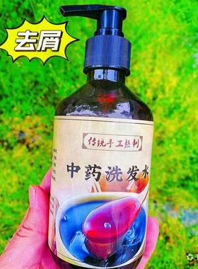 熬制去(头屑)洗发水侧柏叶皂角生姜养发护发控油止痒防掉发头皮屑