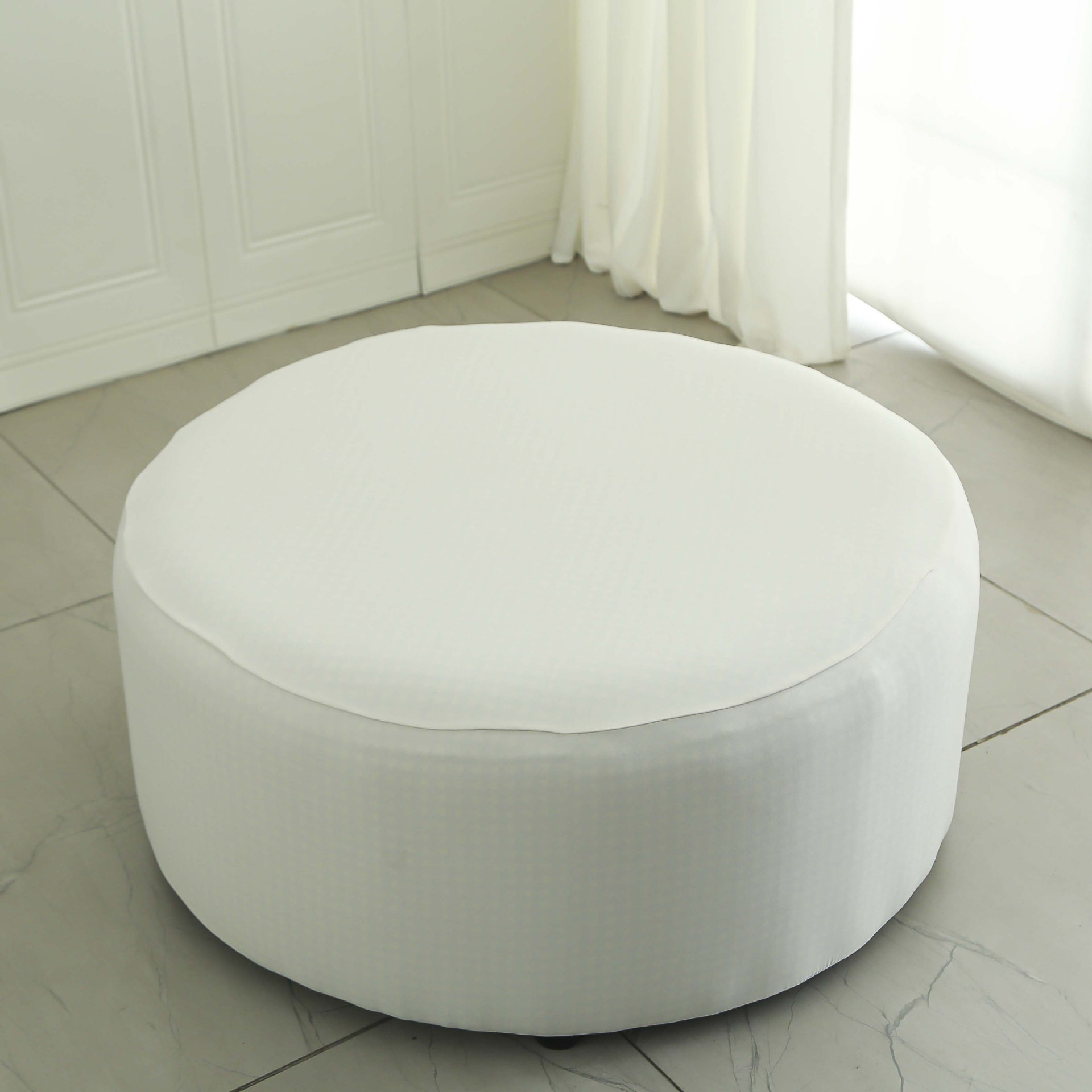 圆形沙发脚踏套罩保护四季通用单人换鞋凳试穿蒲团榻榻米坐墩独个,居家布艺,椅套/椅垫,淘宝优惠券,粉丝福利购,淘宝优惠卷