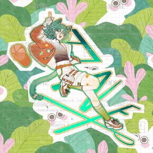 【贝谷社】MBTI-ENFP竞选者猫爬架12cm镭射立牌16p同人周边