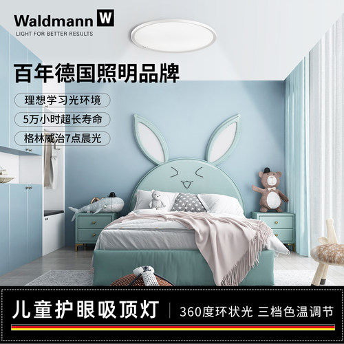 LED吸顶灯waldmann护眼工业风