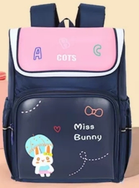 COTS双肩包1-3年级小学生书包超轻防水时尚减压护脊背包男生女生