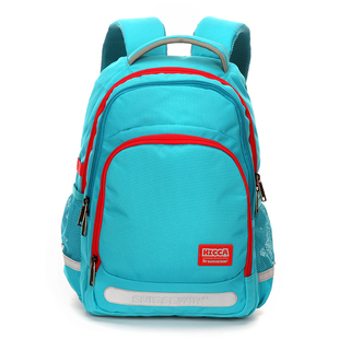 祥兴箱包SUISSEWIN双肩包男女学生书包百搭减压休闲背包SN17115