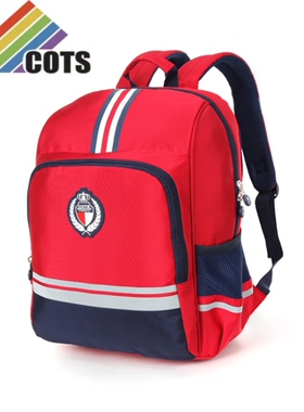 祥兴COTS背包4-6年级小学生书包男女生减压护脊英伦风防水双肩包