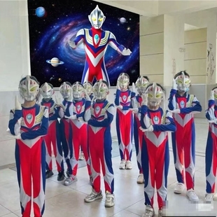 六一儿童节表演服装奥特曼奇迹再现舞蹈炸裂个性演出服全套cos装