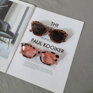 欧美五边形猫眼太阳镜ins复古潮流网红同款2020新款果冻色墨镜女