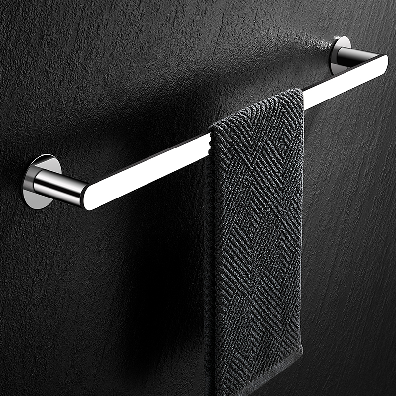 卫生间304浴巾架浴室单杆毛巾架