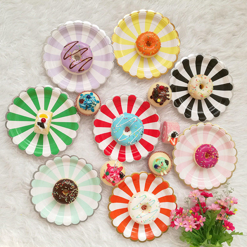 野餐餐盘一次性派对party餐具生日纸盘纸碟烧烤盘水果熟食蛋糕碟,餐饮具,可降解餐具/环保餐具,淘宝优惠券,粉丝福利购,淘宝优惠卷