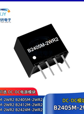B2405M-2WR2 DC-DC隔离模块B2403/B2409/B2412/B2415/B2424M-2WR2