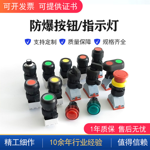 防爆控制按钮急停旋钮开关
