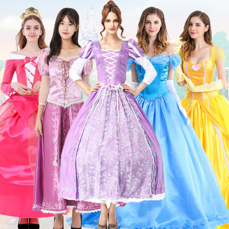 公主裙悦美凯诗宫廷女白雪公主