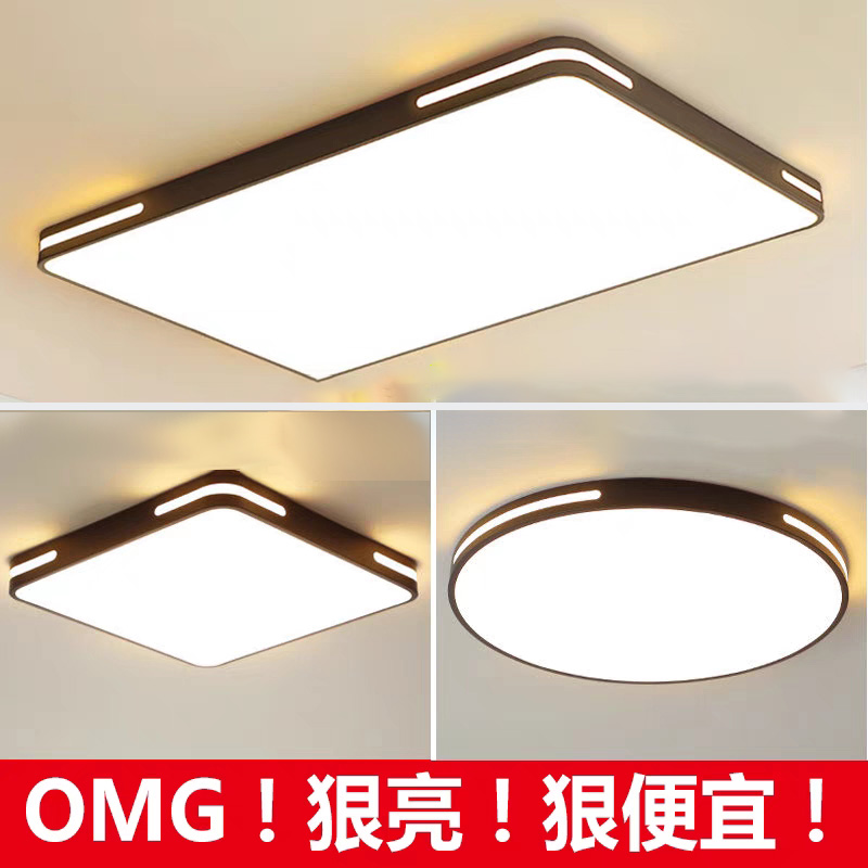 长方形LED客厅吸顶灯卧室灯简约现代走廊过道阳台厨卫灯灯饰灯具
